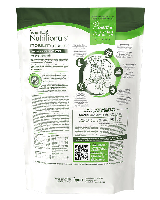 Fromm Nutritionals - Mobilité au poulet