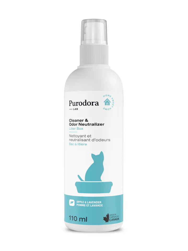 Purodora - neutralisant d'odeur et nettoyant pour bac à litière
