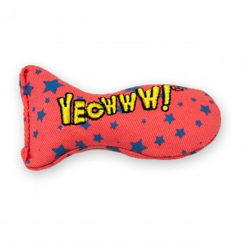 Yeowww! jouet d'herbe a chat sardine
