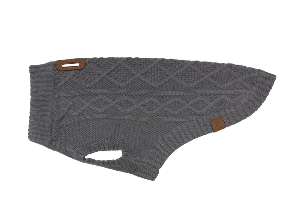 rcpets - Chandail en tricot torsadé