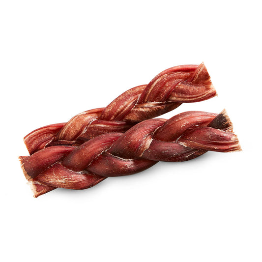 Natural Farm - Power Bully Stick Tressé - 6"