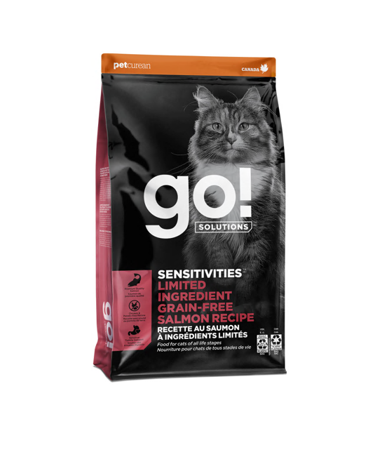 Go! sensitives au saumon sans grains pour chat