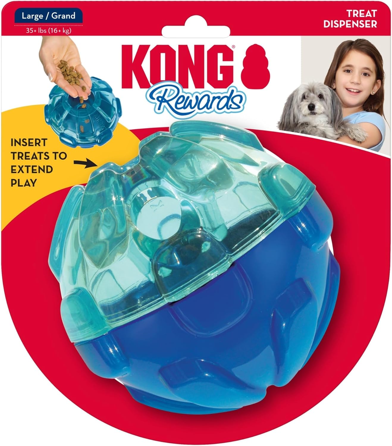 Kong Rewards - Balle distributrice de gâteries