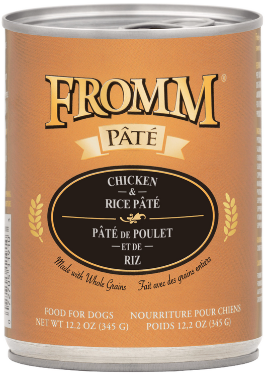 Fromm pâté au poulet et riz pour chiens