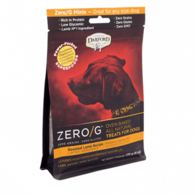 Gâteries pour chiens ZERO/G - Agneau Rôti 340 g