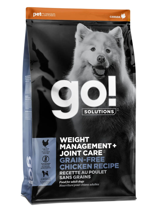 Go! contrôle du poids + articulation sans grain au poulet