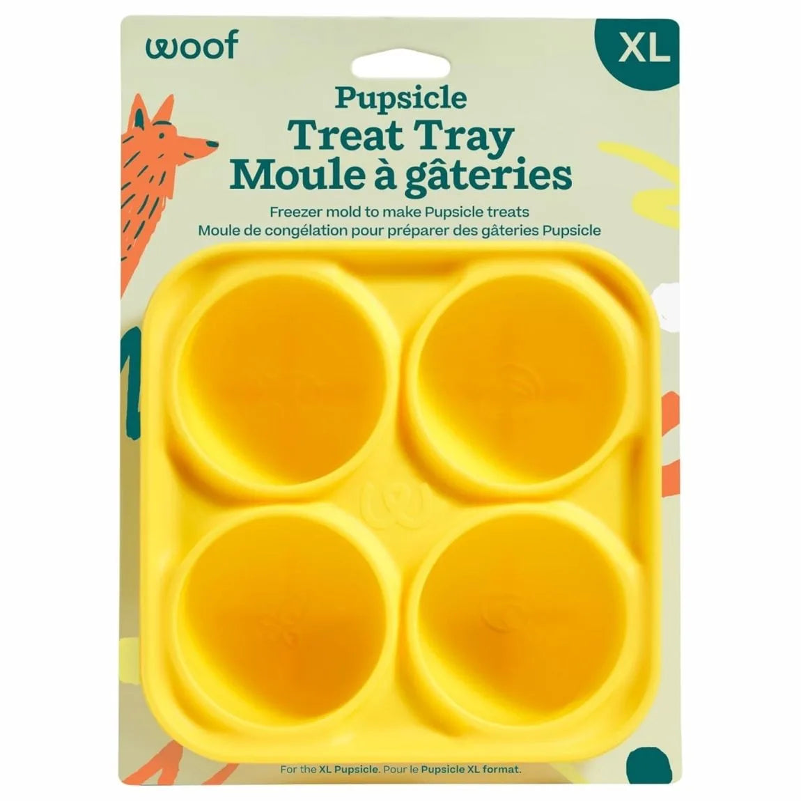 Woof - Pupsicle - moule à gâteries