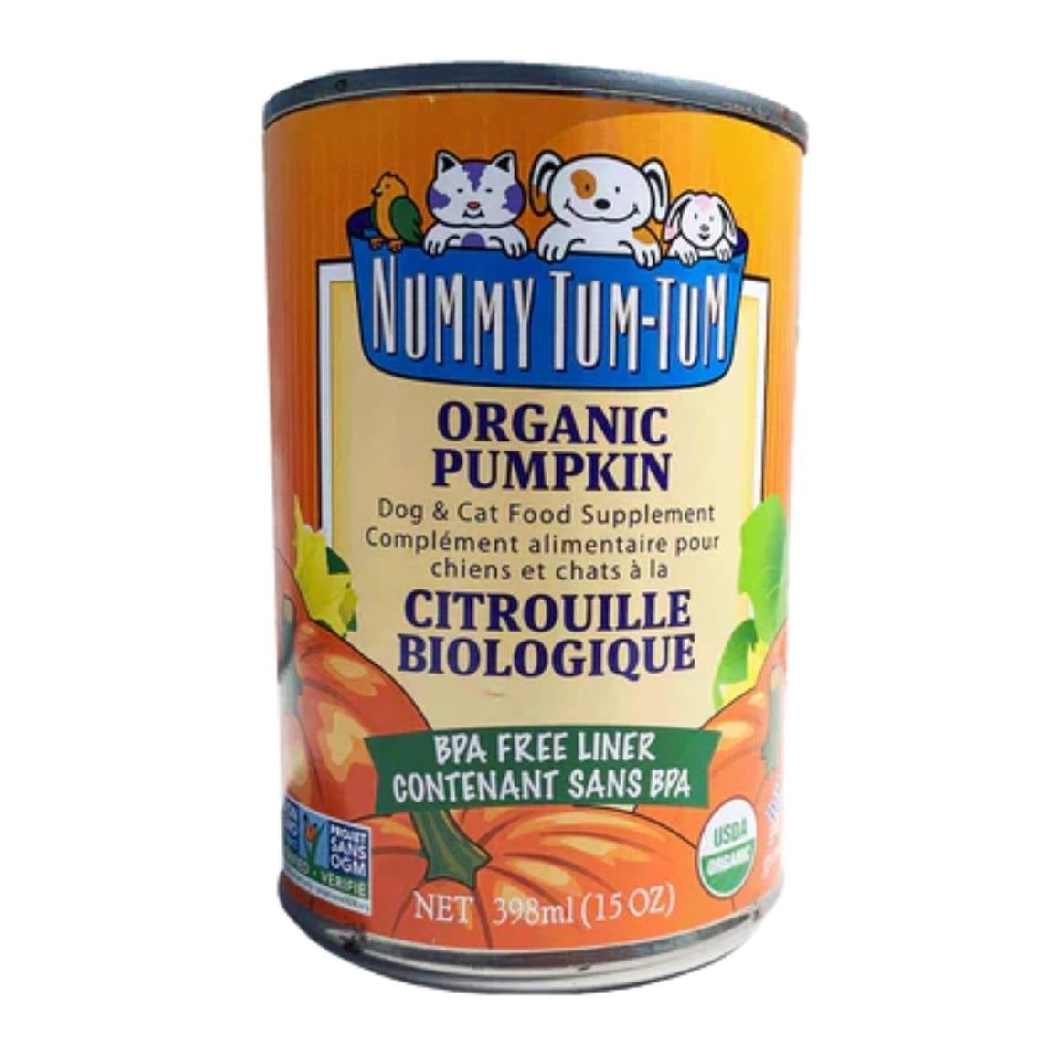 Nummy Tum-Tum - Purée de citrouille biologique pour chiens et chats