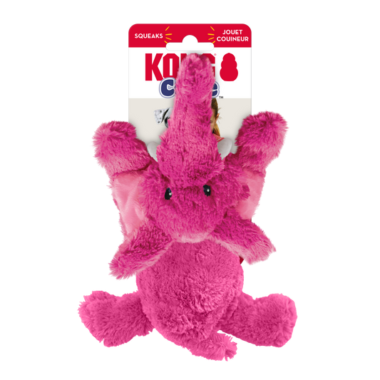 Peluche KONG Cozie - Elemer l'éléphant - Moyen