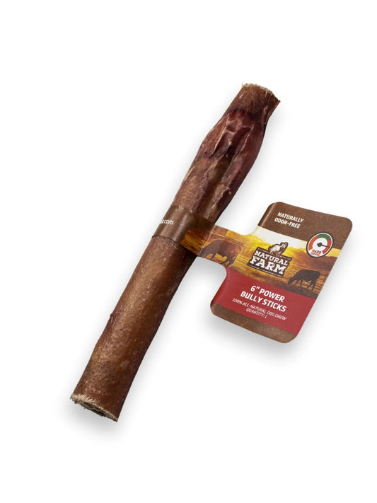 Natural Farm - Power Bully Stick - 6"