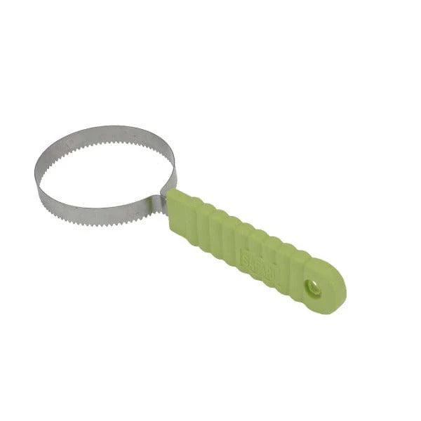 Étrille souple avec broches en inox pour chat