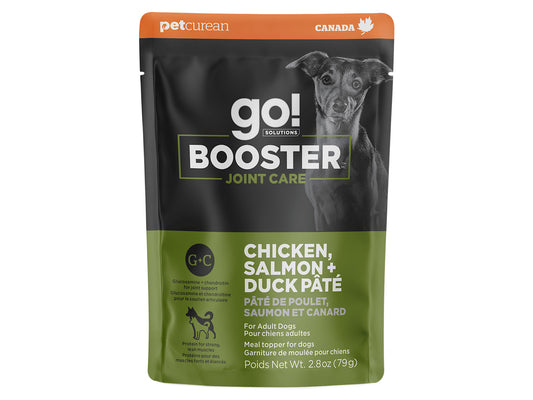 Go! booster pour chiens - pâté de poulet, saumon et canard