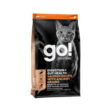 Go! Digestion + Gut Health au saumon avec grains anciens pour chats