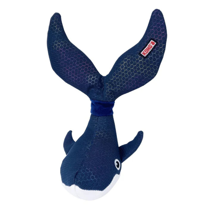 Peluche KONG Shaker Shimmy Baleine