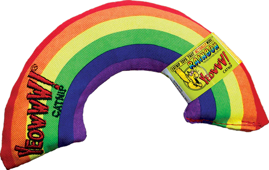 Yeoww - jouet à l'herbe à chats - Arc-en-ciel