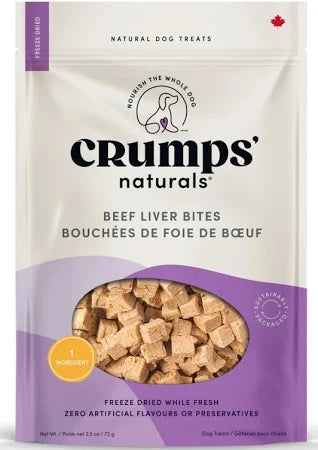 Crumps' Naturals - Bouchées de foie de boeuf