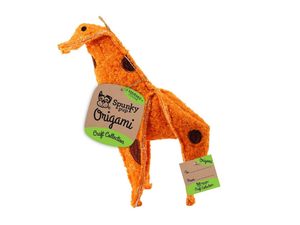 Jouet en peluche pour chiens ORIGAMI - Girafe