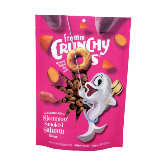 Gâteries pour chiens CRUNCHY OS - Saumon fumé