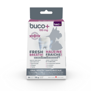 buco+ soins dentaires chiens et chats 56 sachets